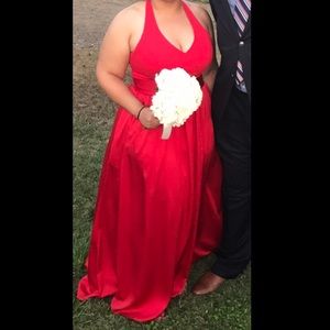 White by Vera Wang V Neck Dress Bridesmaid…